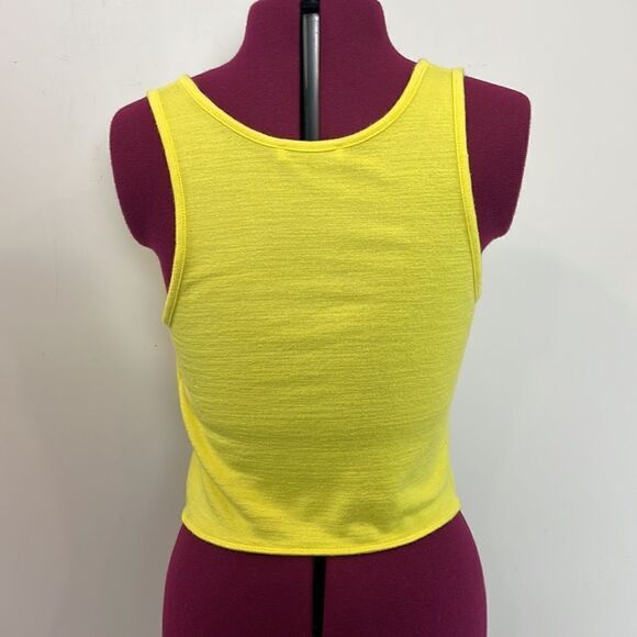 Wilfred Free Yellow Summer Top Front Tie - Picture 4 of 9